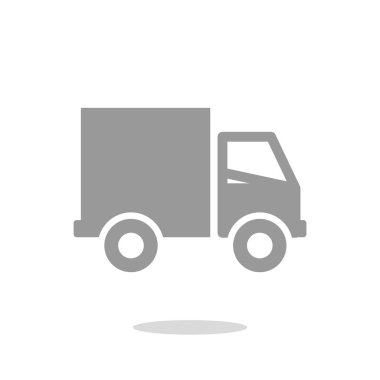 Basit kamyon web simgesi