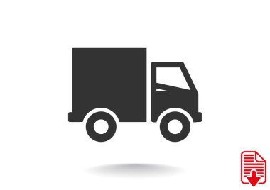 Basit kamyon web simgesi