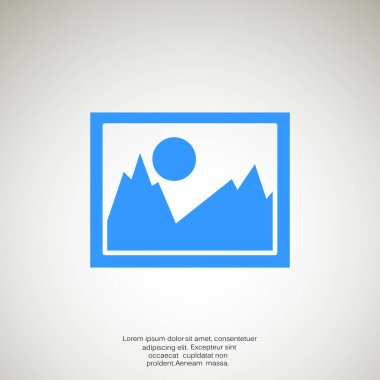 Manzara resim web simgesi