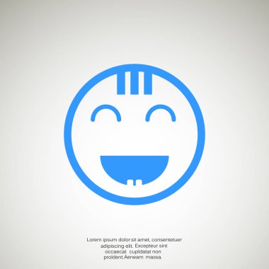 mutlu çocuk web simgesi