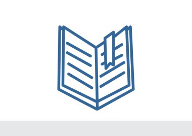 Açık kitap web simgesi