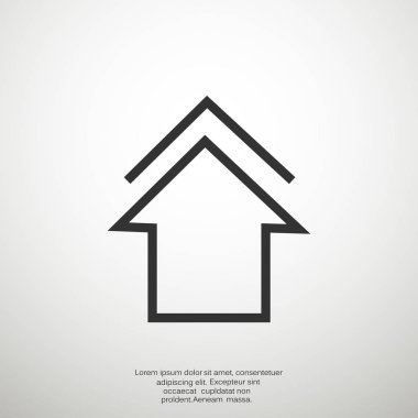 Ok yukarı Web simgesi