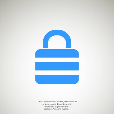 kapalı kilit simgesi