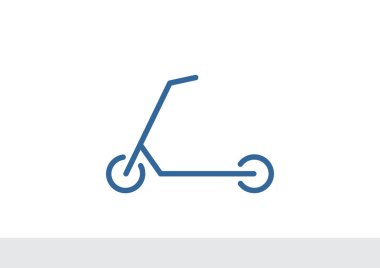 Scooter için çocuk simgesi