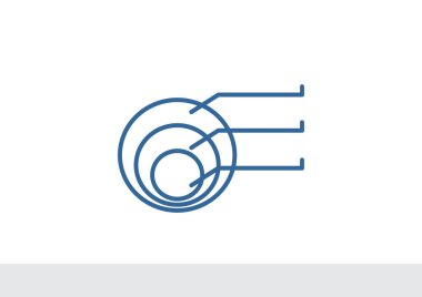 Yuvarlak Infographic web simgesi