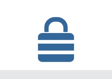 kapalı kilit simgesi