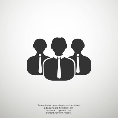 İşadamları web simgesi