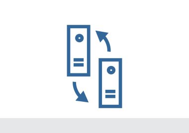 Bilgi değişimi simgesi