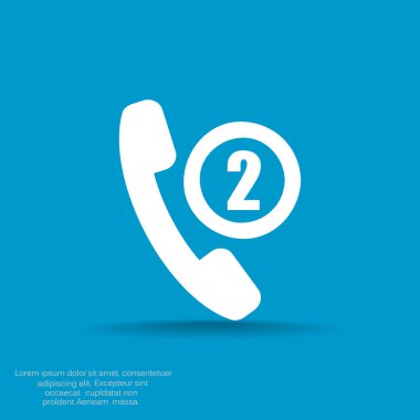 Telefon tüp iki eksik arama ile