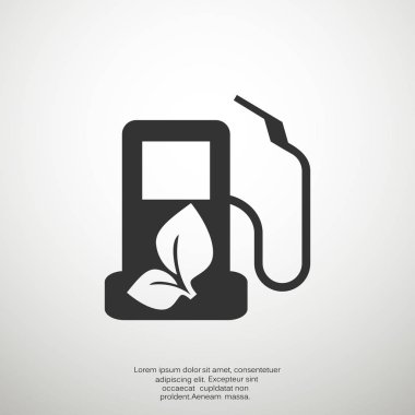 Eko benzin istasyonu simgesi