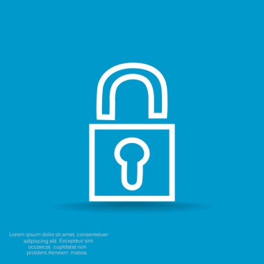 kapalı kilit simgesi