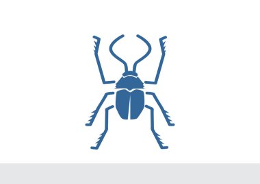 Anahat böceği böcek simgesiyle