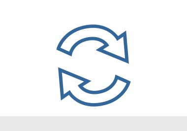 döndürme oklarını bir daire içinde 