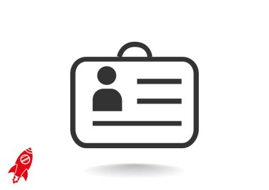 kimlik kartı simgesi