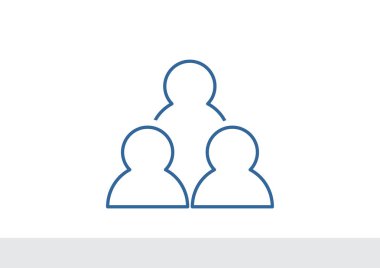 Grup insanların web simgesi