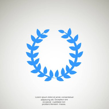 Kazanan çelenk simgesi