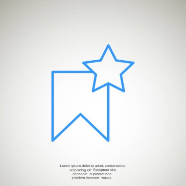 Yıldız etiket web simgesi