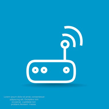 Wi-Fi Router simgesi