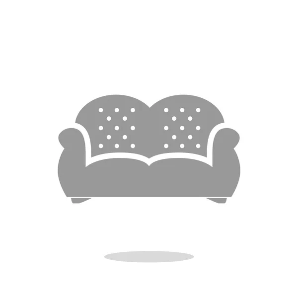 Sofa web icon — Stock Vector
