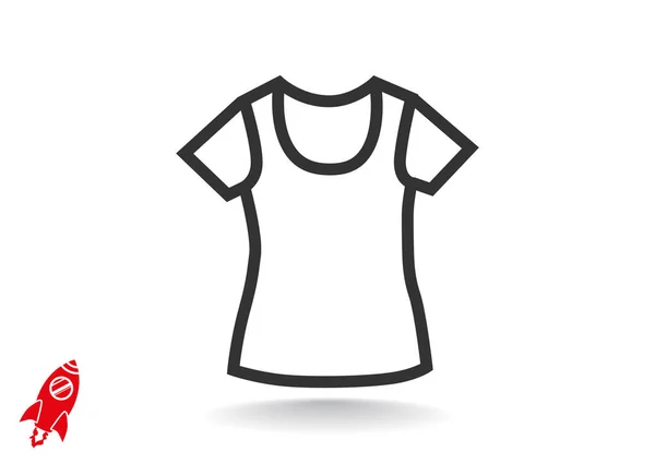 Camiseta icono web — Archivo Imágenes Vectoriales