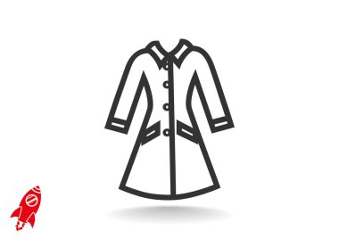 Basit web satırı kat simgesi