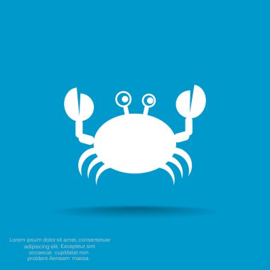 Doodle Yengeç web simgesi