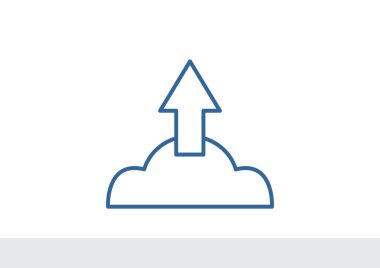 Bulut dosya download simgesi