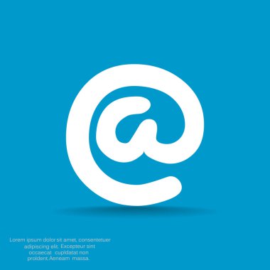 E-posta işareti web simgesi