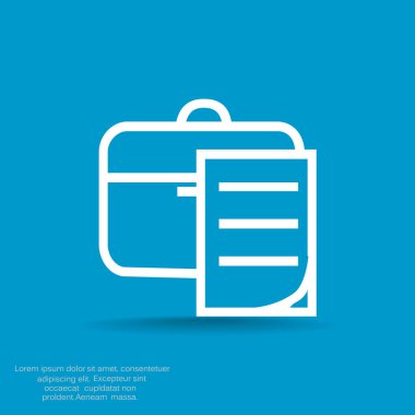 Basit Evrak Çantası'nı web simgesi