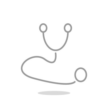 basit stetoskop simgesi