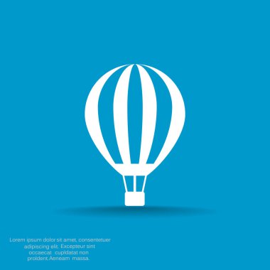 Balon aerostat web simgesi