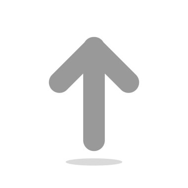 Ok yukarı Web simgesi