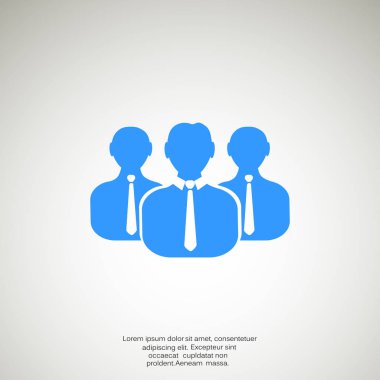 İşadamları web simgesi