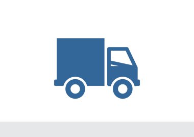 Basit kamyon web simgesi