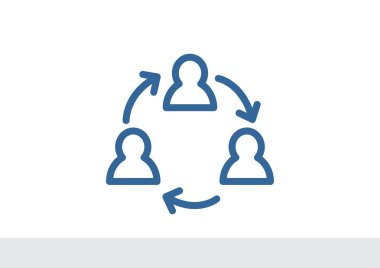 Grup insanların web simgesi