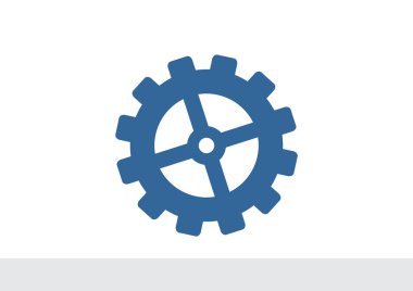 cogwheel web icon clipart