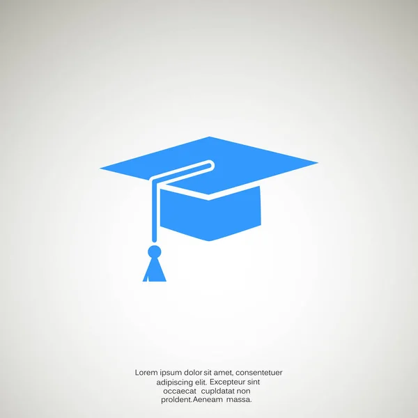 Atributos del icono del estudiante — Vector de stock