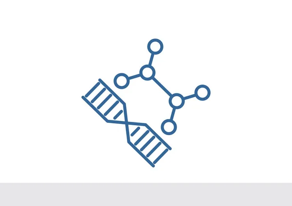 Dna web アイコン — ストックベクタ