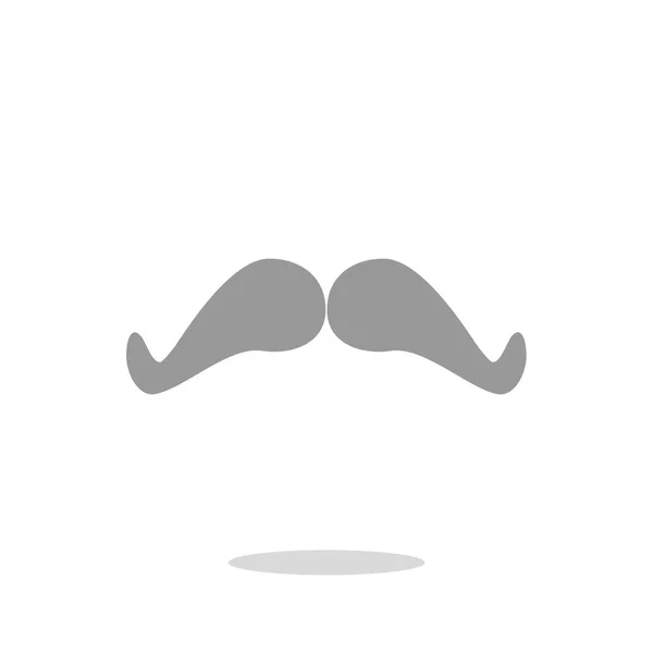 Ícone de bigode retro — Vetor de Stock