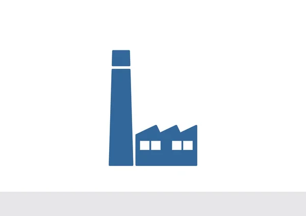 Icono web de fábrica — Archivo Imágenes Vectoriales