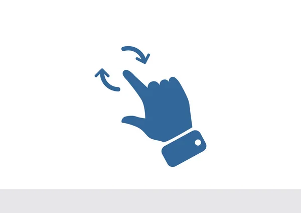 Touch scherm web-pictogram — Stockvector