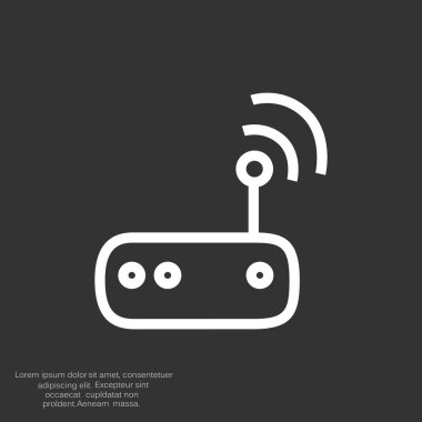 Wi-Fi Router simgesi