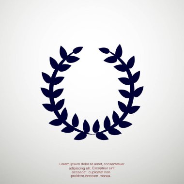 Kazanan çelenk simgesi