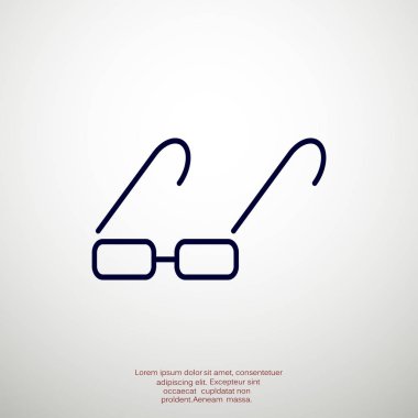 gözlük web simgesi