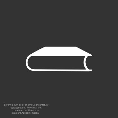 Kapalı kitap web simgesi