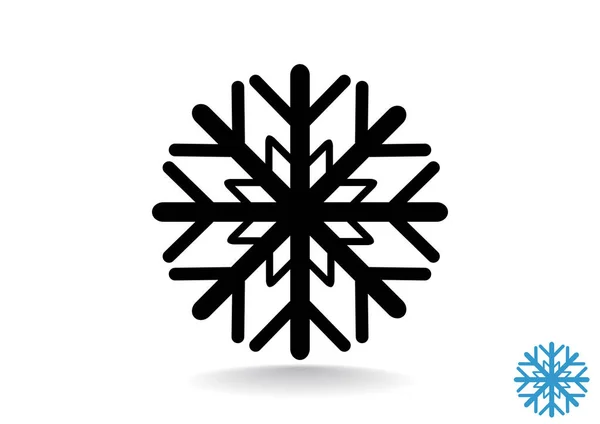 Проста веб-іконка Snowflake — стоковий вектор