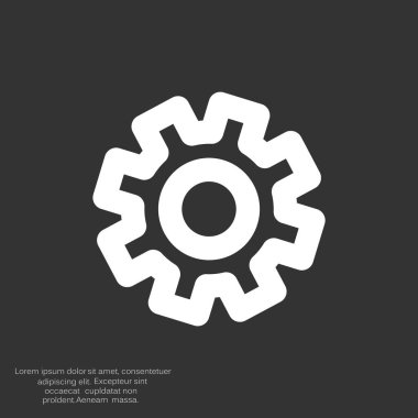 Tek yönlü dişli basit simgesini