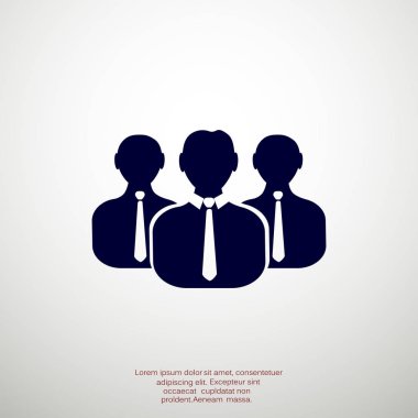 İşadamları web simgesi