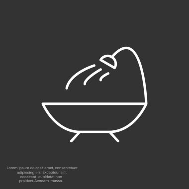 Küvet duş hattı ile