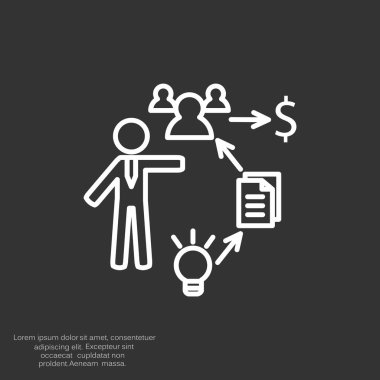 İş basit web simge kümesi